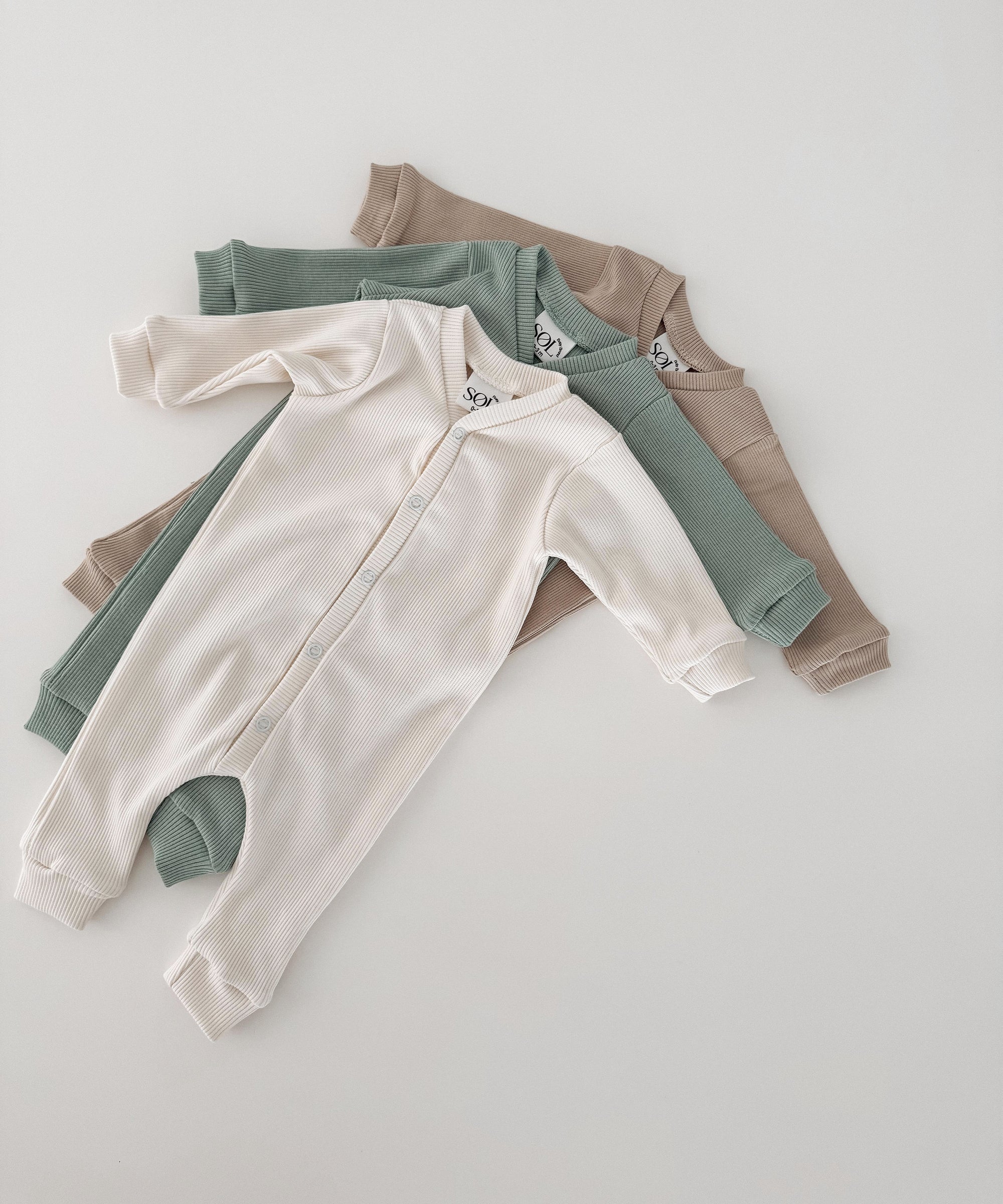 Pure Comfort Ribbed Jumpsuit Trio