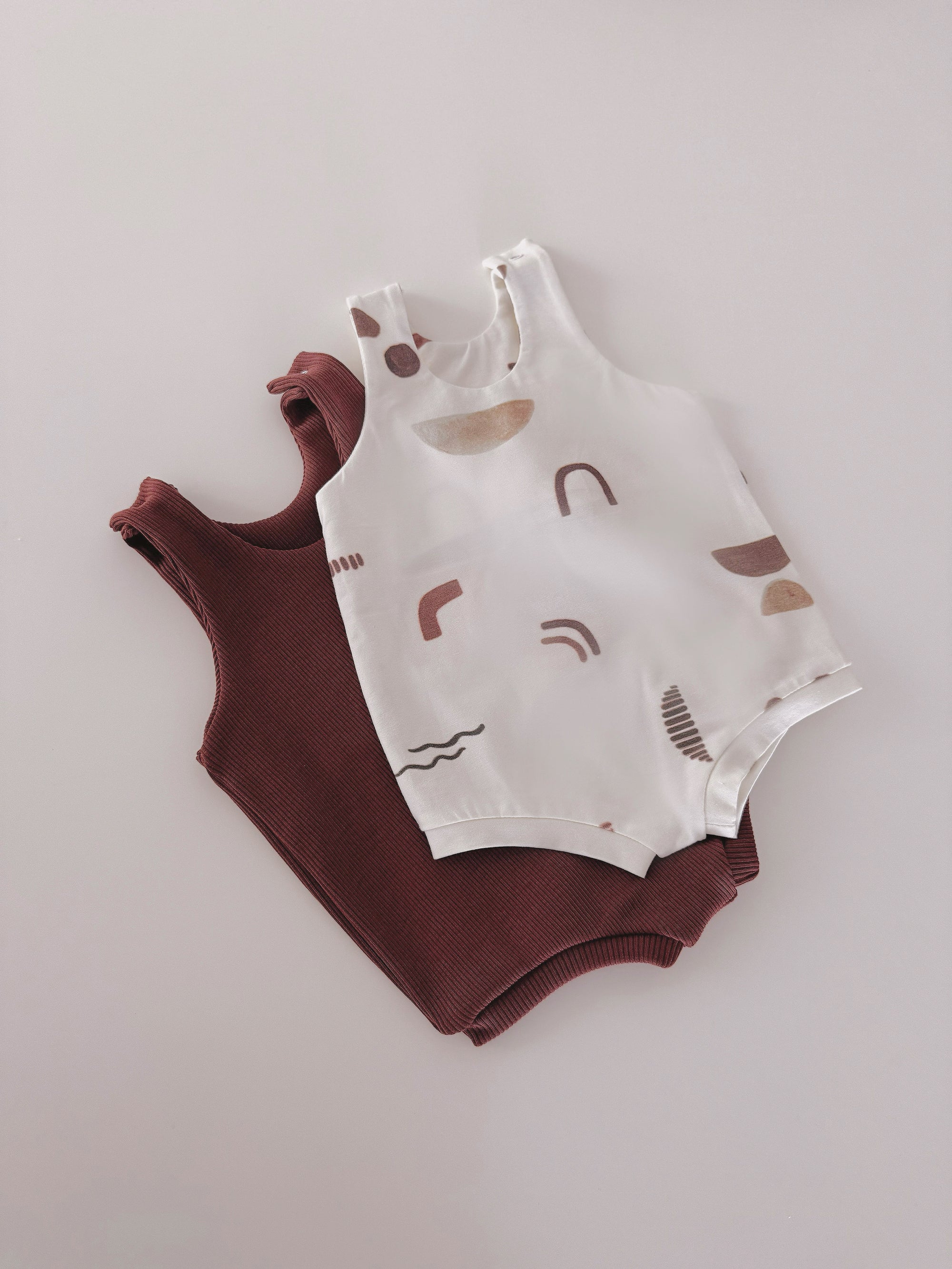 “Earthline” 2-Pack Romper Set