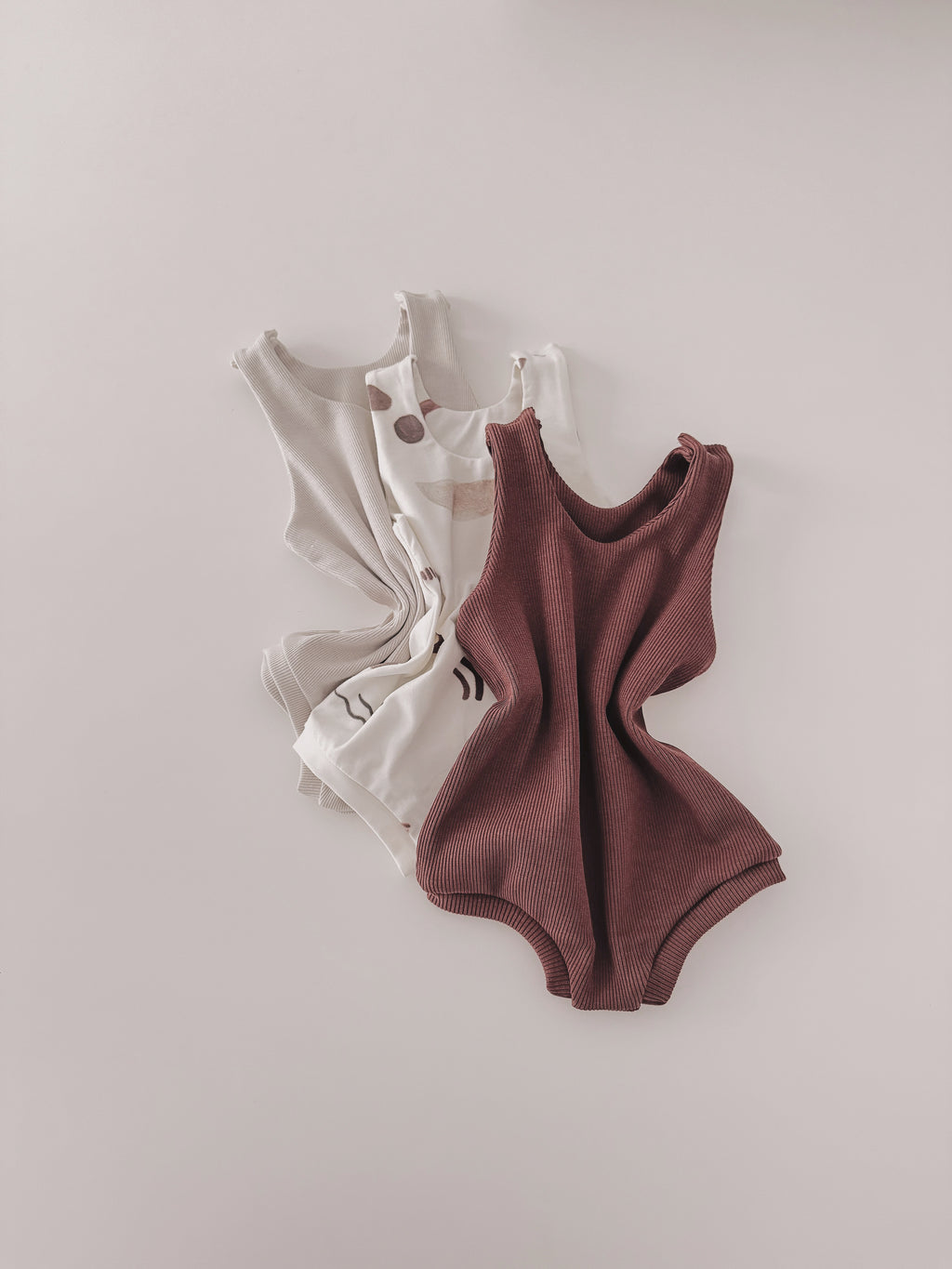 “Soft Lines” 3-Pack Romper Set