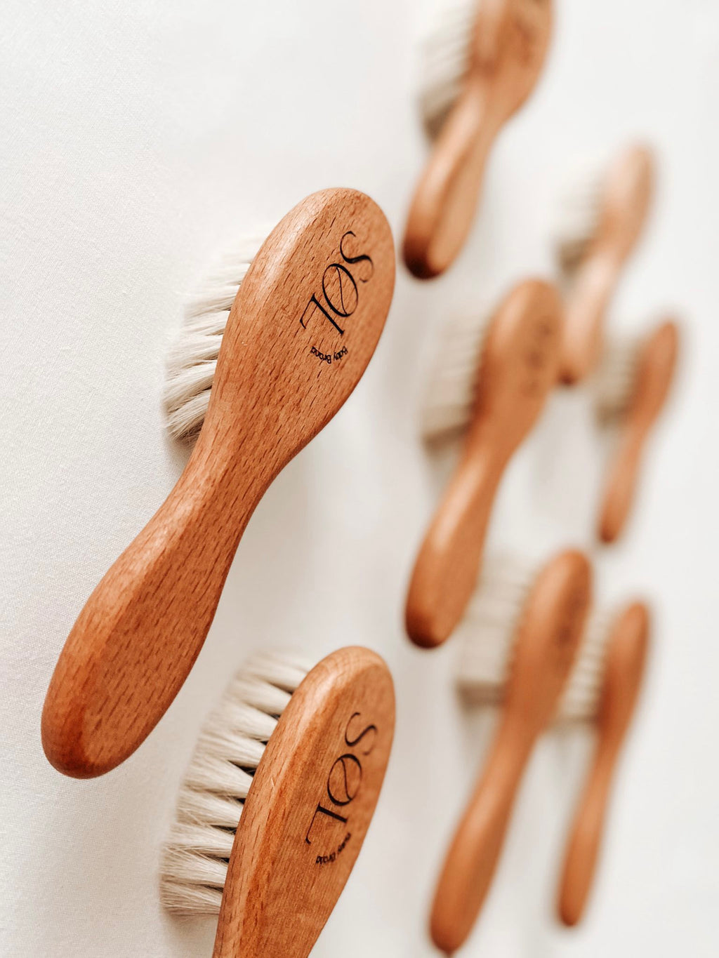 Natural Bamboo Brush & Comb Set
