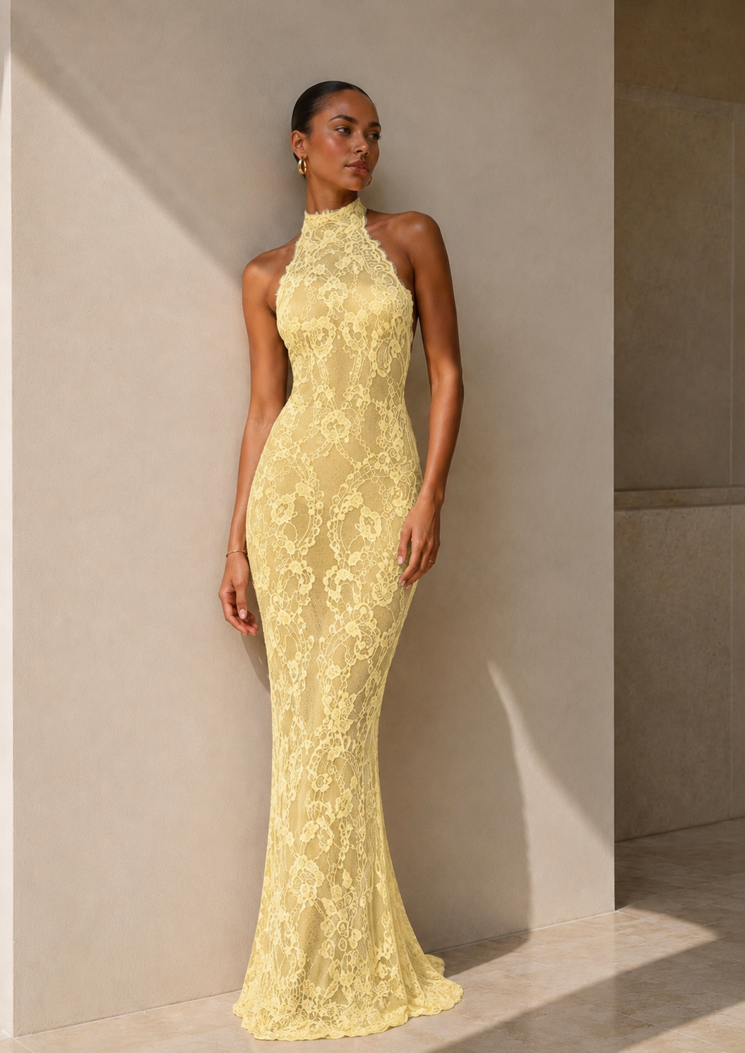 Limoncello Lace Gown