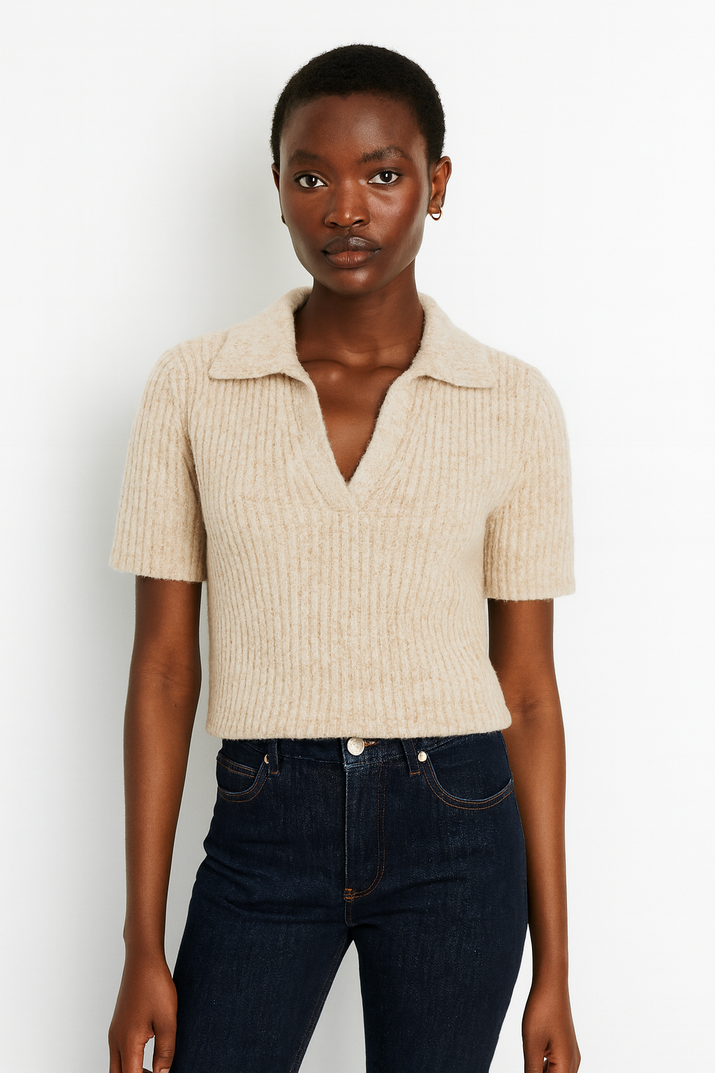 The Camille Knit Polo