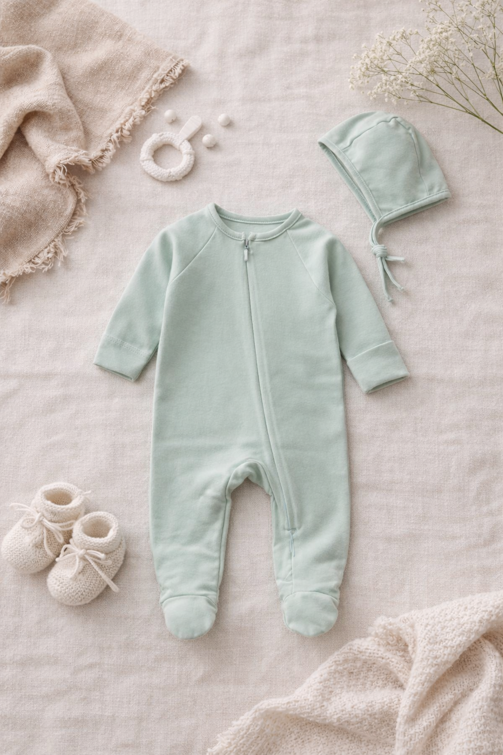 Sage Soft Footed Set