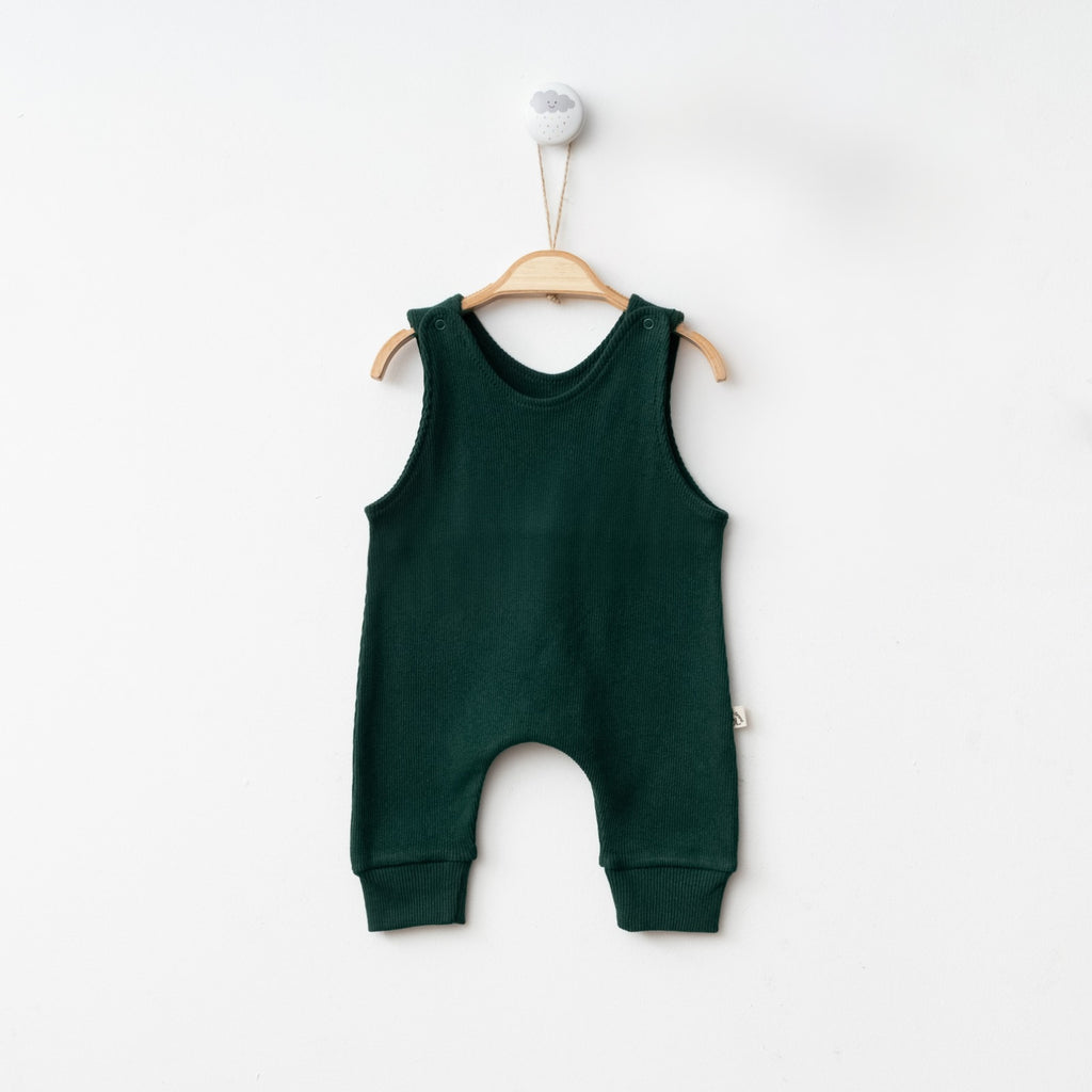 Pack of 2 Ribbed Sleeveless Rompers