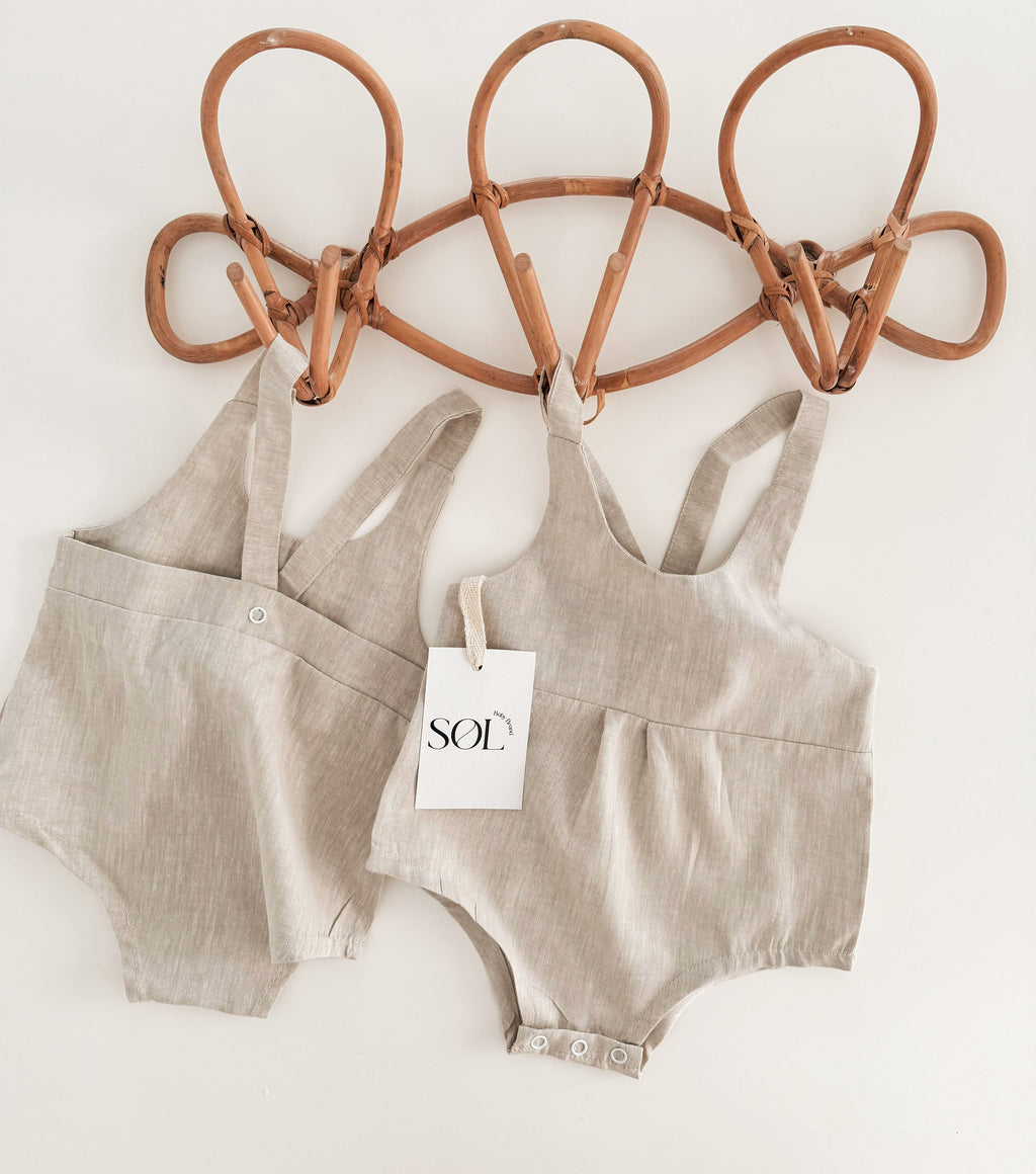 LINEN ROMPER