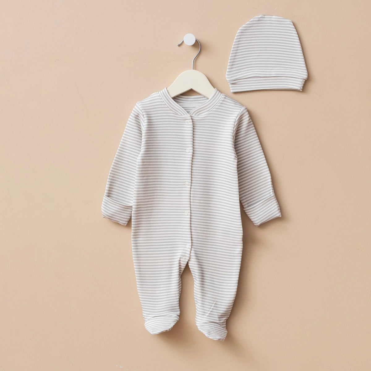 Little Cloud Striped Romper