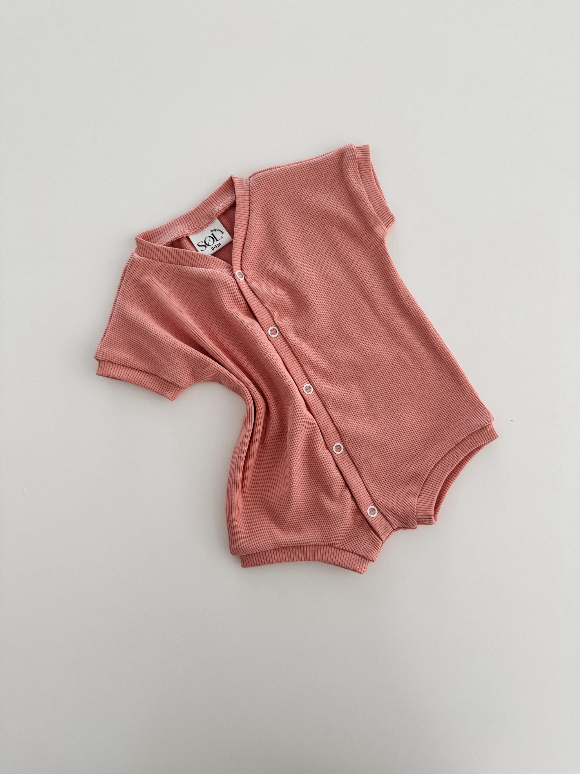 Summer Peachy Romper