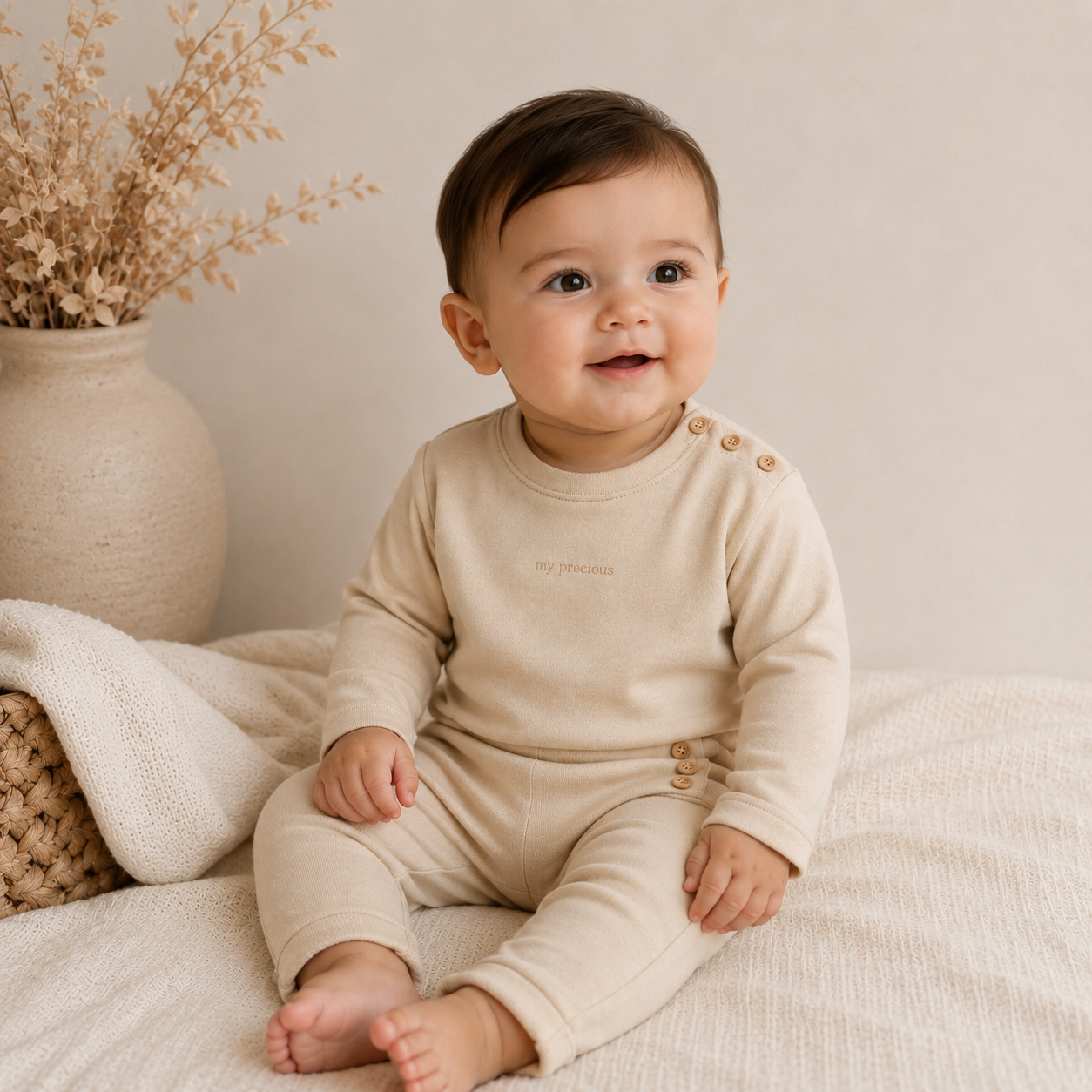 Sand Calm Button Set