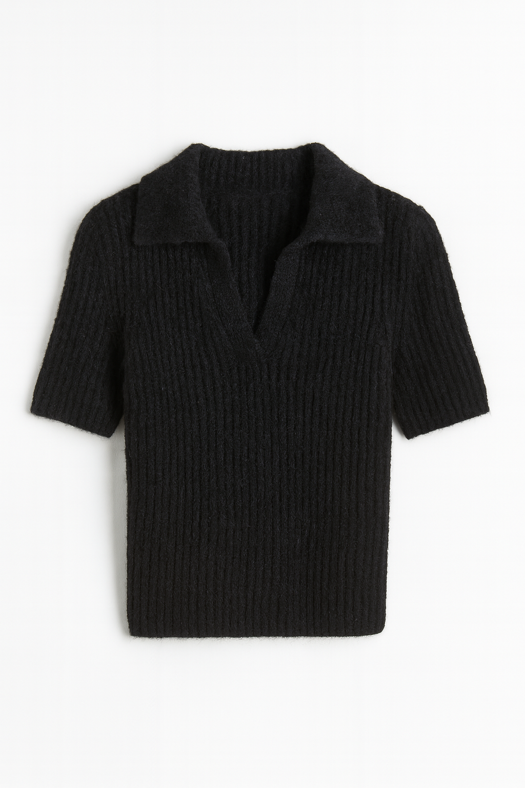 Noir Knit Polo