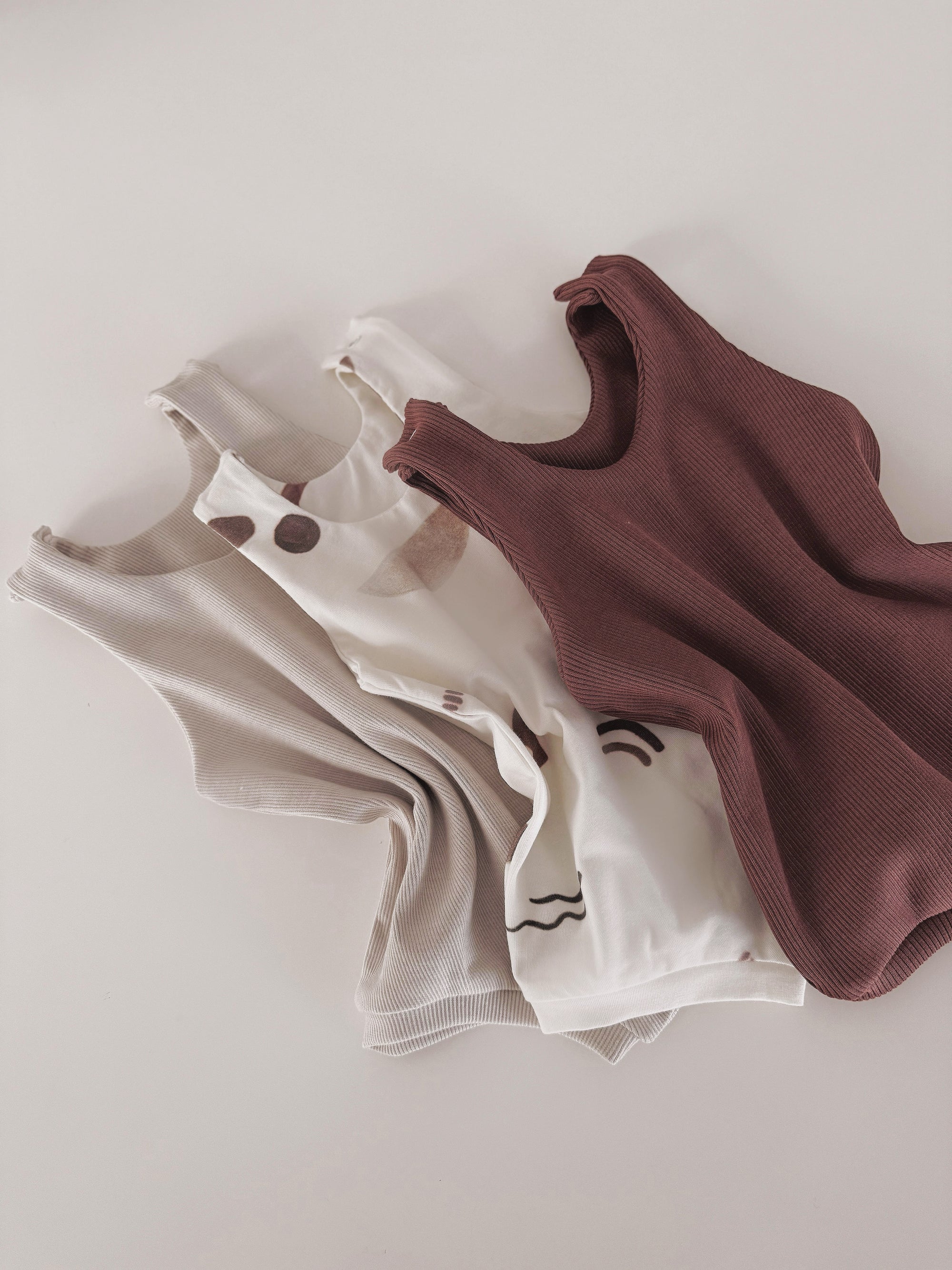“Soft Lines” 3-Pack Romper Set