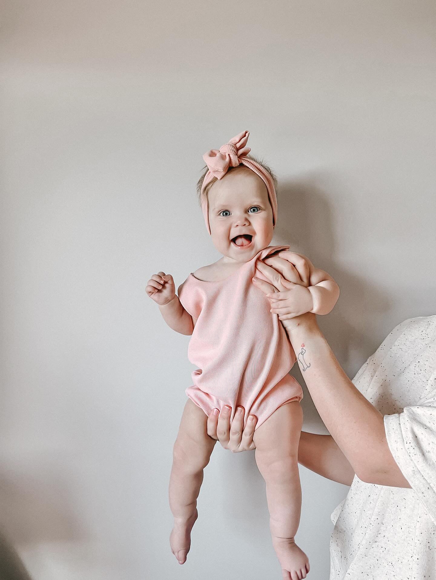 Ribbed Short Romper