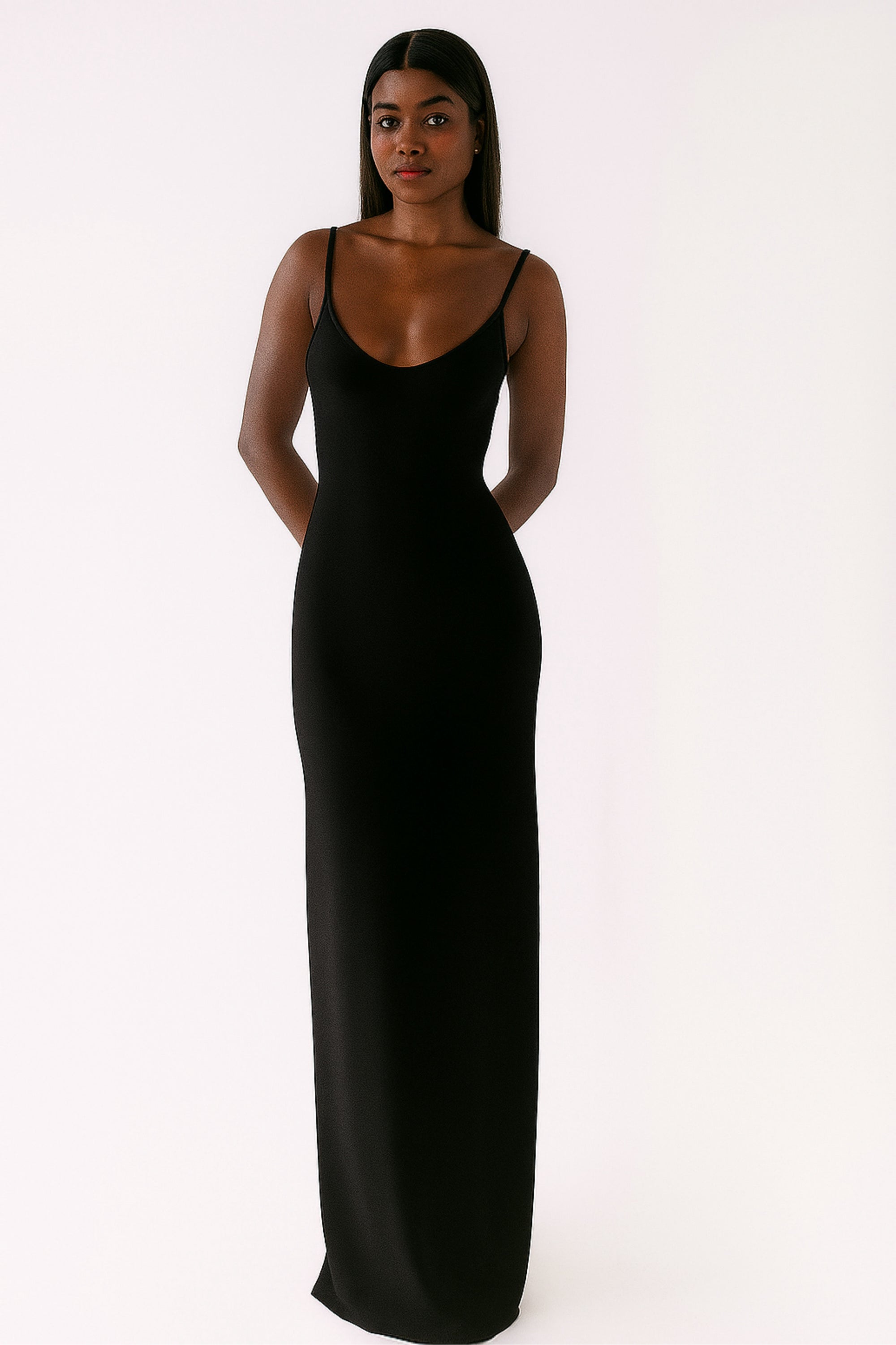 The Luna Dress – Eclipse Black