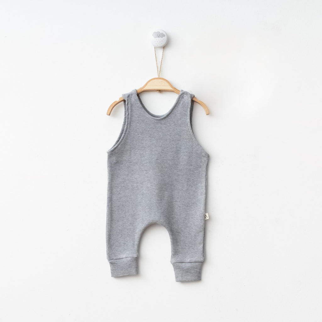 Pack of 2 Ribbed Sleeveless Rompers