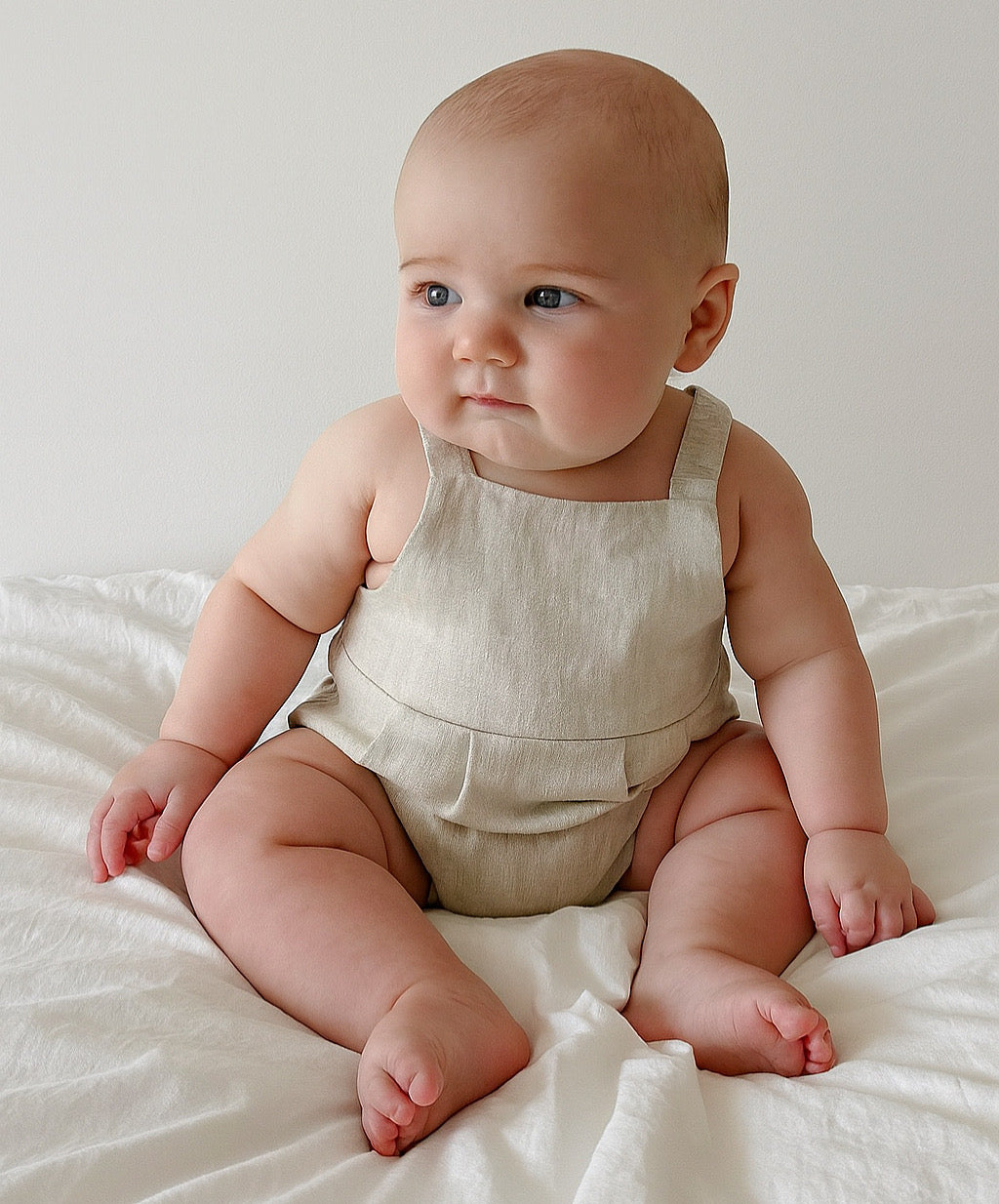 LINEN ROMPER