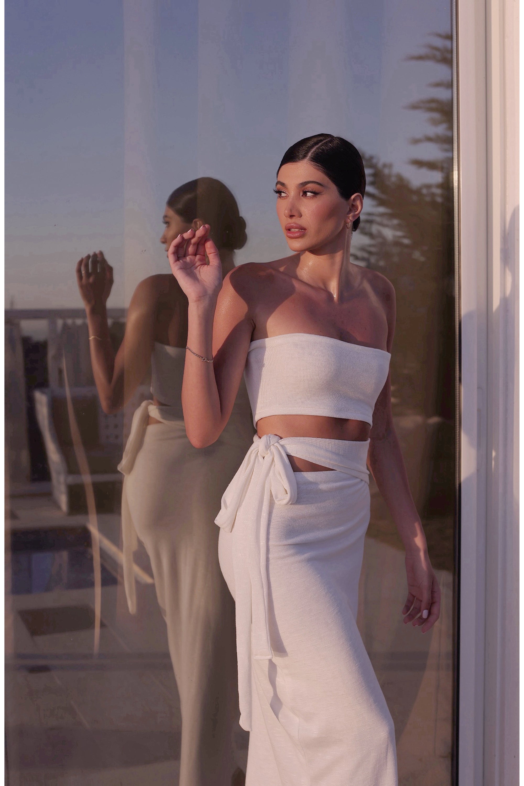 Kimono White Dress