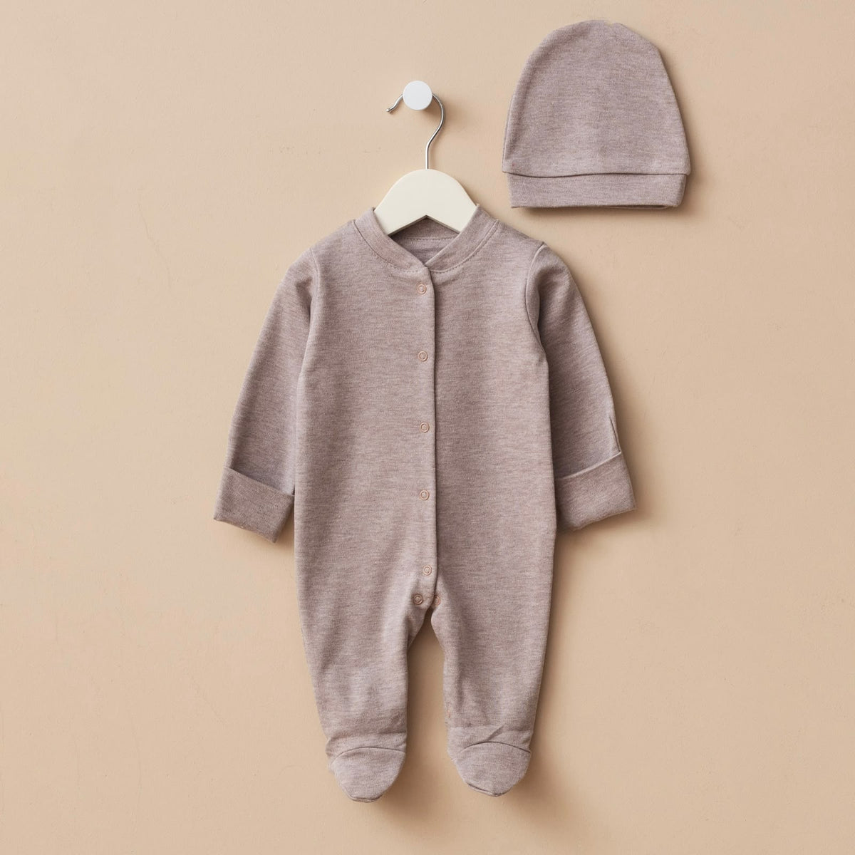Little Mocha Cozy Romper